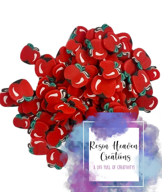 Apple Clay  Pieces