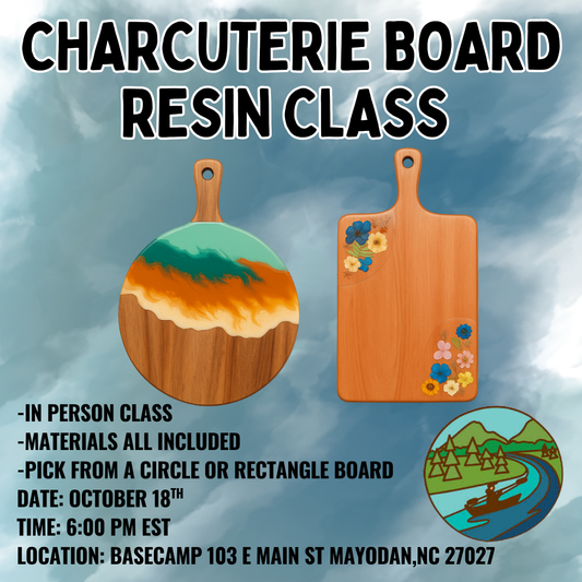 Resin Charcuterie Board Class