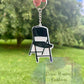 Chair acrylic blank (keychain or badge)