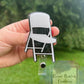 Chair acrylic blank (keychain or badge)
