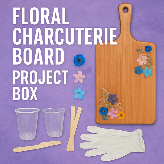 Floral Charcuterie Board PROJECT BOX with CLASS PASS